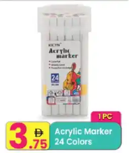 Everyday Center Acrylic Marker 24 Colors offer