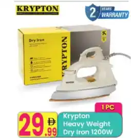 Everyday Center Krypton Heavy Weight Dry Iron offer