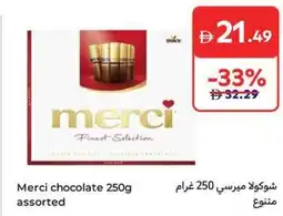 Carrefour Merci chocolate assorted offer