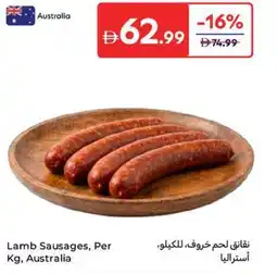 Carrefour Lamb Sausages offer