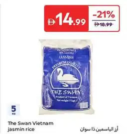 Carrefour The Swan Vietnam jasmin rice offer