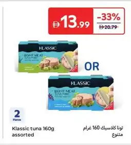 Carrefour Klassic tuna assorted offer