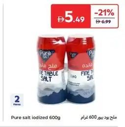Carrefour Pure salt iodized offer