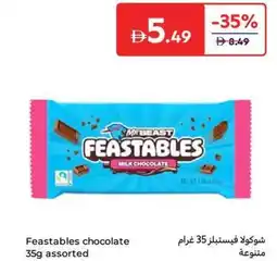 Carrefour Feastables chocolate assorted offer
