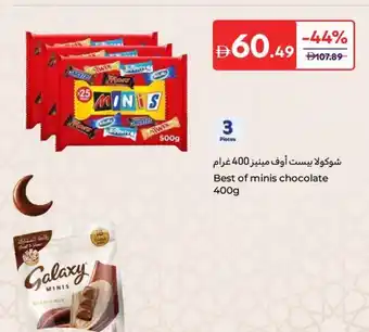 Carrefour Best of minis chocolate offer