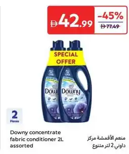 Carrefour Downy concentrate fabric conditioner assorted offer