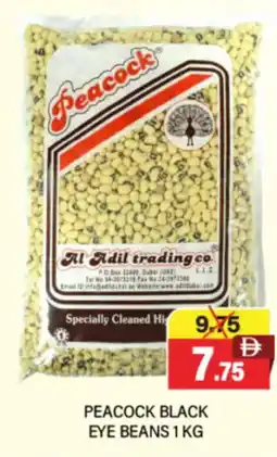Al Adil Peacock black eye beans offer