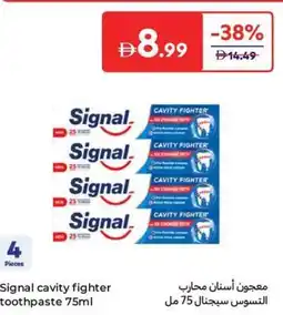 Carrefour Signal cavity fighter toothpaste offer