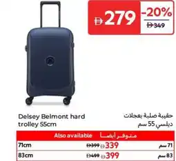 Carrefour Delsey Belmont hard trolley offer