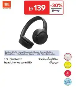 Carrefour JBL Bluetooth headphones tune 530 offer