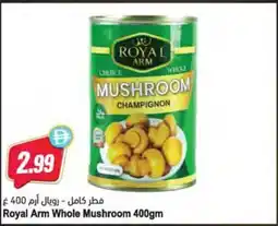 Almaya supermarket Royal Arm Whole Mushroom offer