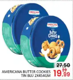 Al Madina Hypermarket Americana butter cookies tin blu offer