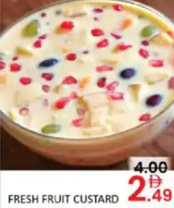 Al Madina Hypermarket Fresh fruit custard offer