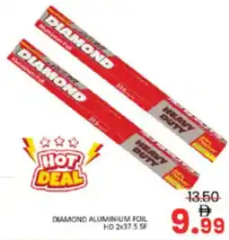 Al Madina Hypermarket Diamond aluminium foil offer