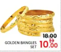 Al Madina Hypermarket Golden bangles set offer