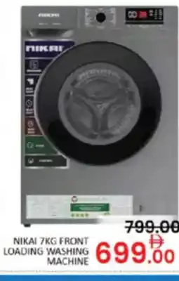 Al Madina Hypermarket Nikai front loading washing offer
