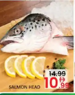 Al Madina Hypermarket Salmon head offer