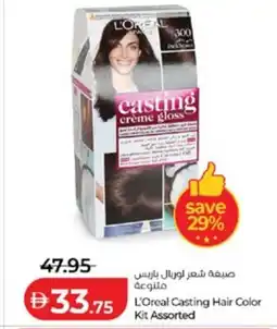 Lulu Hypermarket L'Oreal Casting Hair Color Kit Assorted offer