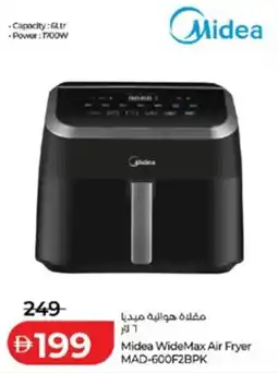 Lulu Hypermarket Midea WideMax Air Fryer MAD-600F2BPK offer