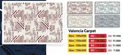 Ramez Valencia Carpet offer