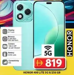 Grand Hyper Market Honor 400 lite offer