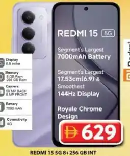 Grand Hyper Market Redmi 15 offer