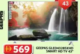 Grand Hyper Market Geepas gled4328sxhd smart hd tv 43" offer
