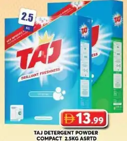 Grand Hyper Market Taj detergent powder compact asrtd offer