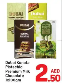 Day To Day Dubai Kunafa Pistachio Premium Milk Chocolate offer