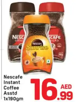 Day To Day Nescafe Instant Coffee Asstd offer
