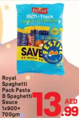 Day To Day Royal Spaghetti Pack Pasta & Spaghetti Sauce offer