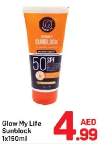 Day To Day Glow My Life Sunblock offer