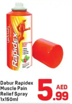 Day To Day Dabur Rapidex Muscle Pain Relief Spray offer