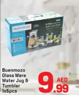 Day To Day Buenmozo Glass Ware Water Jug & Tumbler offer