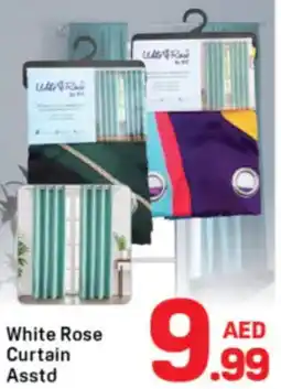 Day To Day White Rose Curtain Asstd offer