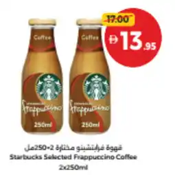 Union Coop Starbucks Selected Frappuccino Coffee offer
