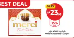Union Coop Merci Chocolate offer