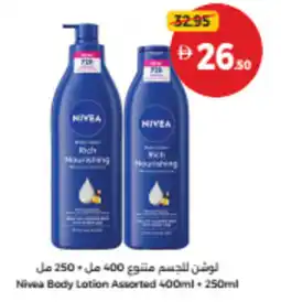 Union Coop Nivea Body Lotion Assorted offer