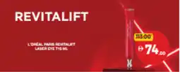 Union Coop L'oreal paris revitalift laser eye offer