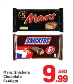Day To Day Mars, Snickers Chocolate offer