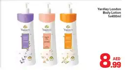 Day To Day Yardley London Body Lotion offer