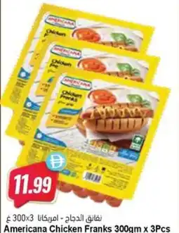 Almaya supermarket Americana Chicken Franks offer