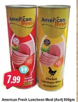 Almaya supermarket American Fresh Luncheon Meat Asrt offer