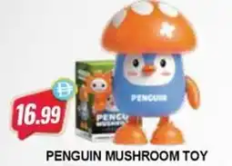 Almaya supermarket Penguin mushroom toy offer