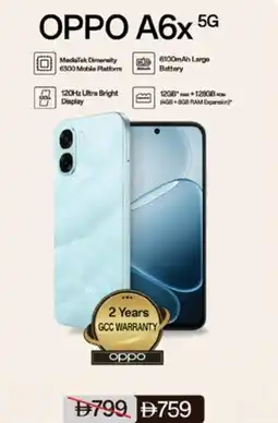 Nesto OPPO A6x 5G offer