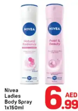 Day To Day Nivea Ladies Body Spray offer
