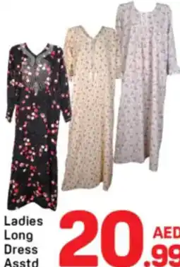 Day To Day Ladies Long Dress Asstd offer
