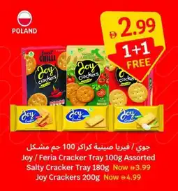 SAVA Joy / Feria Cracker Tray Assorted Salty Cracker Tray Joy Crackers offer