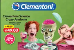 Union Coop Clementoni Science Crazy Anatomy offer