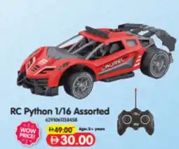 Union Coop RC Python 1/16 Assorted offer
